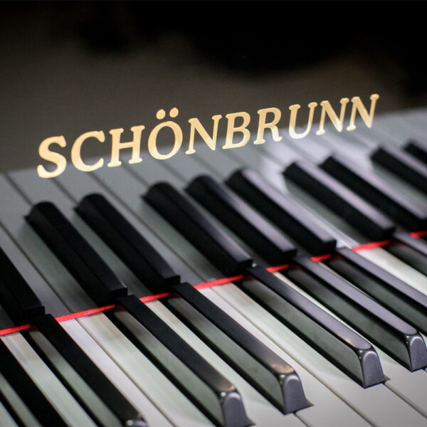 Schönbrunn XG162 New Acoustic German Grand Piano (XG-162 / XG 162 / Schonbrunn) - White - Image 3
