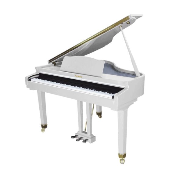 Flykeys FGP110 88-key Digital Electric Grand Piano (FGP-110 / FGP 110) - White - Image 2