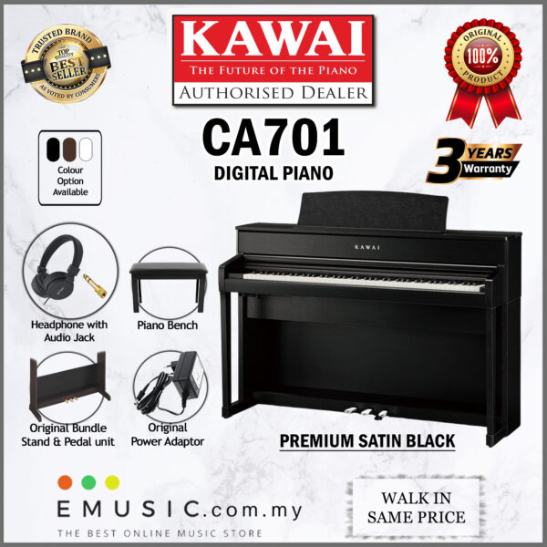 Kawai CA701 88-key Digital Piano Home Electric Piano Keyboard