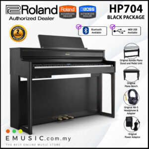 Roland HP-704 88-key Digital Piano Home Piano with Bluetooth (HP704 / HP 704)