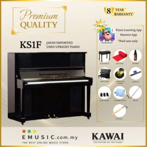 PREMIUM QUALITY Kawai KS1F - Used Acoustic Upright Piano Japan Imported Local Refurbish Recon Piano KS1F