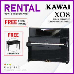 *RENTAL* Kawai XO8 Used Acoustic Upright Piano Japan Imported Local Refurbish Recon Piano (XO8)