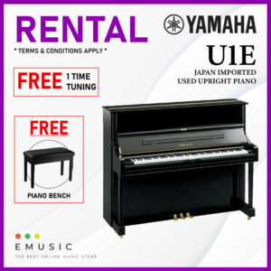 *RENTAL* YAMAHA U1E Used Acoustic Upright Piano Japan Imported Local Refurbish Recon Piano (U1E)