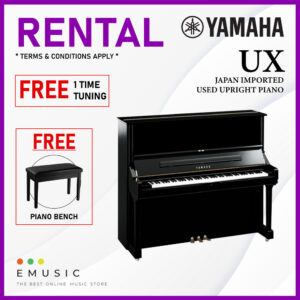 *RENTAL* YAMAHA UX Used Acoustic Upright Piano Japan Imported Local Refurbish Recon Piano (UX)
