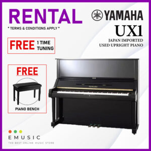 *RENTAL* YAMAHA UX1 Used Acoustic Upright Piano Japan Imported Local Refurbish Recon Piano (UX1)