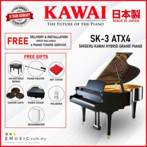 Kawai SK-3 ATX4 (Made in Japan) Shigeru Kawai Hybrid Grand Piano (SK-3 ATX4 / SK3ATX4)