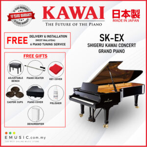 Kawai SK-EX (Made in Japan) Shigeru Kawai Grand Piano (SK-EX / SKEX)