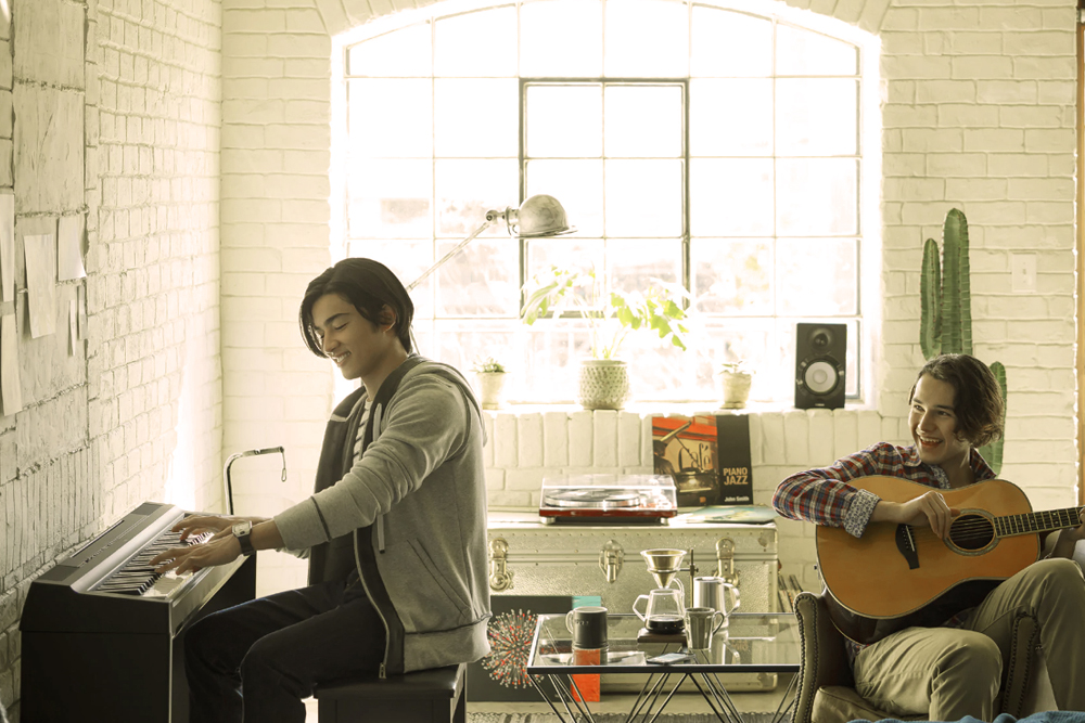 Beginner learning on entry-level digital piano